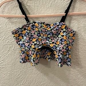 Kids Floral swim top